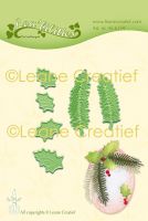 Holly Leaf and Pine Branch Die Set