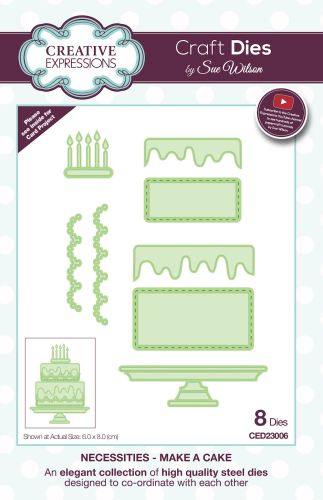 Make a Cake Die Set