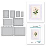 Postage Edge Rectangles Die Set