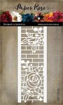 Rose and Brick Border Die