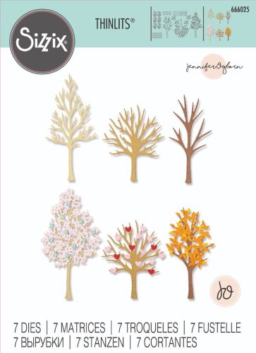 Sizzix Seasonal Trees Die Set