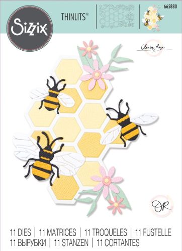 Sizzix Thinlits Bee Hive Die Set
