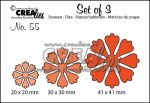 Solid Petal Flowers Die Set