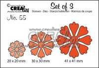 Solid Petal Flowers Die Set