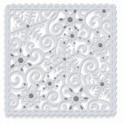 Sparkling Snowflake Square Die