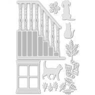 Staircase and Window with Accessories Die Set