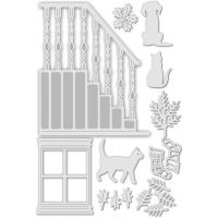 Staircase and Window with Accessories Die Set
