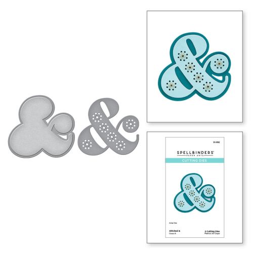 Stitched  & Ampersand Die Set