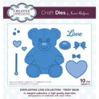 Teddy Bear Love Die Set