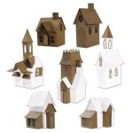 Sizzix Thinlits Village Collection Die Set 