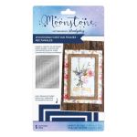 Woodgrain Nesting Rectangle Frames Die Set