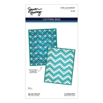 Zig Zag Chevron Background Die Set 