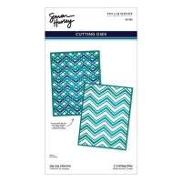 Zig Zag Chevron Background Die Set 