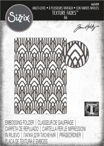 3D Texture Fades Embossing Folder Arched