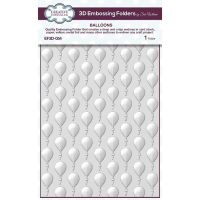 Balloons Background 3D Embossing Folder