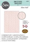 Cable Knit Sweater 3D Embossing Folder