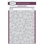 Christmas Lights 3D Embossing Folder