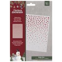 Snowfall Embossing Folder