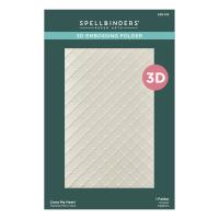 Cross My Heart Lattice Embossing Folder