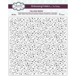 Falling Snow 8 x 8 Inch Embossing Folder