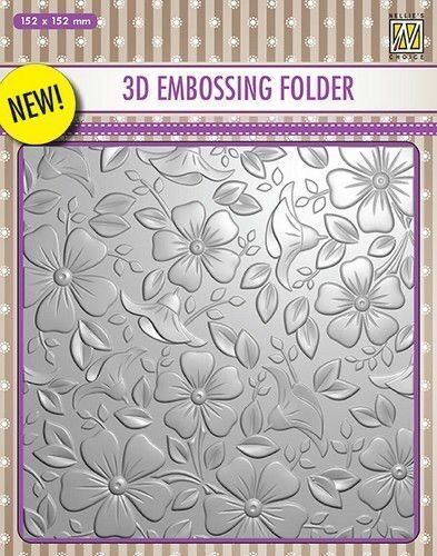 Flowers 3 3D Embossing Folder