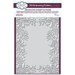 Poinsettia Frame 3D Embossing Folder