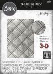 Quilted Leather 3D Embossing Folder