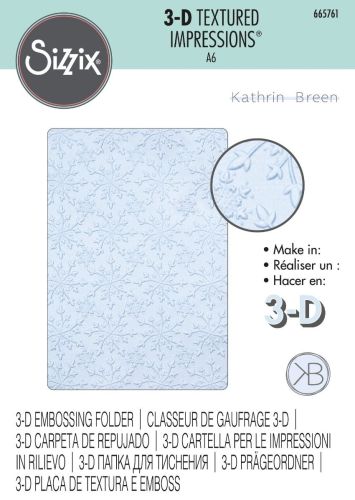 Snowflakes 3D Embossing Folder