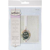 Spellbinders Flowers and Leaves Embossing Folder