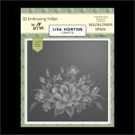 Wildflower Spray Embossing Folder and Die Set