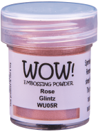 WOW Embossing Powder Rose Glintz