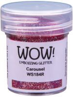 WOW Embossing Glitter Carousel