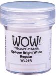 WOW Embossing Powder Opaque Bright White