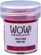 WOW Embossing Glitter Red Glitz
