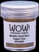WOW Embossing Powder Metallic Gold Rich