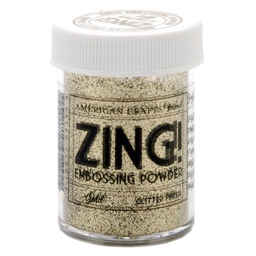 Zing Embossing Powder Gold Glitter