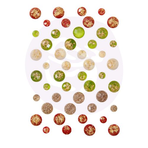 Country Christmas Adhesive Crystal Dots