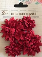 Chrissy Mulberry Paper Flowers Red