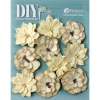 Petaloo Paintables Dahlias