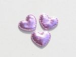 Pink Padded Shiny Hearts