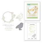 A Little Birdie Hot Foil Plates and Dies Set