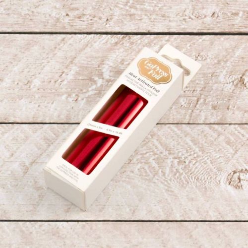 Heat Activated Foil Red Mirror