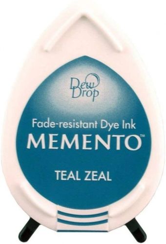 Memento Dew Drop Ink Pad Teal Zeal 