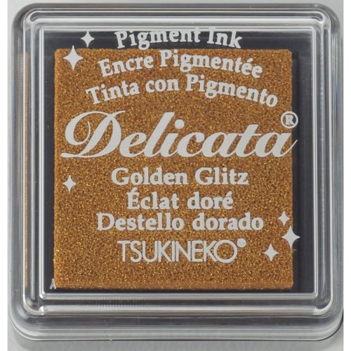 Delicata Golden Glitz Metallic Pigment Ink Pad