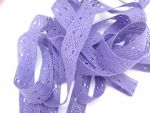 2cm Crochet Lace Purple