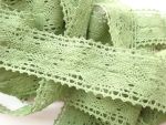 3.5cm Crochet Lace Green 