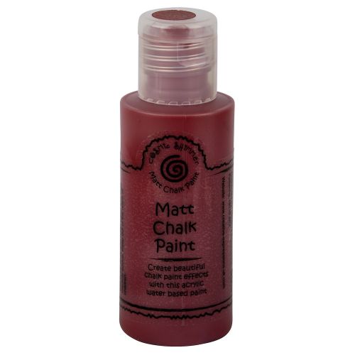 Cosmic Shimmer Matt Chalk Paint Red Velvet