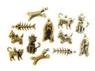 Cats and Dogs Metal Charms