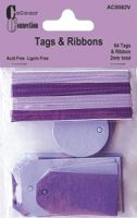 Tags and Ribbons Purple and Lilac