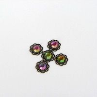 Round Vintage Gemstone Embellishments